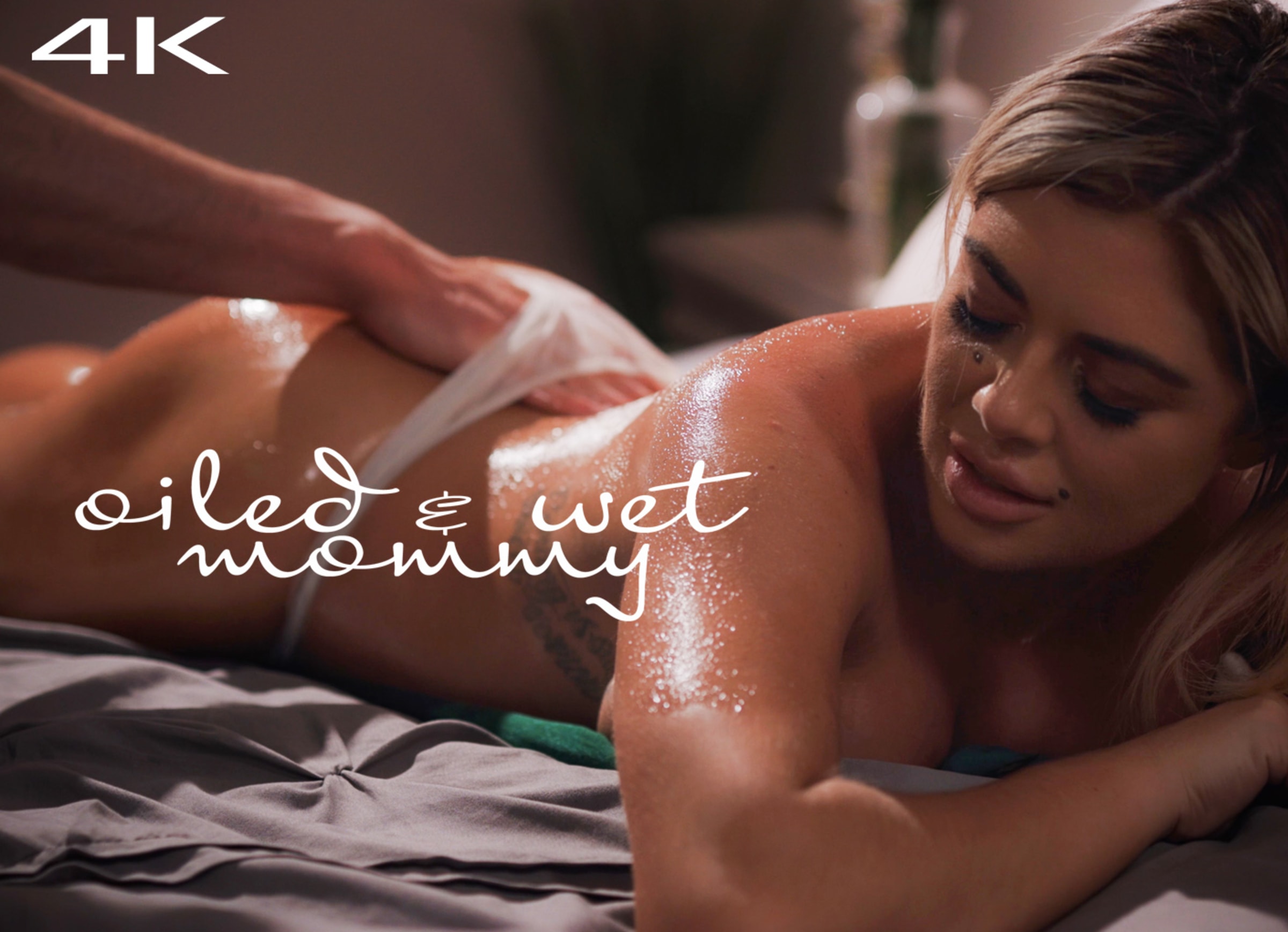 Oiled & Wet Mommy